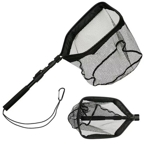 General Motor Floating Rubber Coated Fishing Landing Net for Easy Catch @  Best Price Online