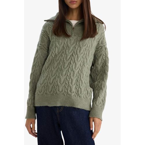 product_image_name-Defacto-بلوفر محبوك بمقاس واسع-5