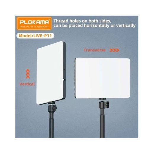 PLOKAMA  LED Ring Light P11 – Studio Photography & Videography Lighting for Photos, Video, and Live Streaming without stand - image 4