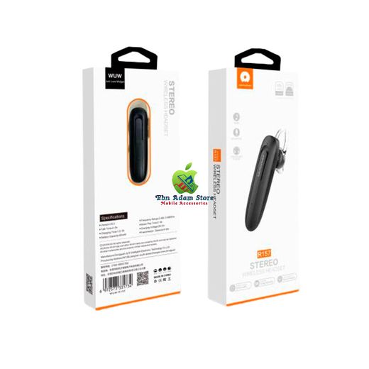 WUW WUW R157 Single Bass Stereo Wireless Headset - Comfortable to Wear - image 3