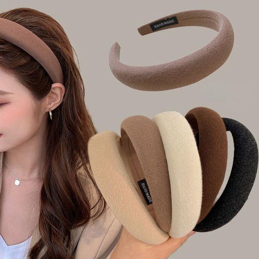 Rud Classic wide padded headband – stylish Korean hair accessory for women and girls a practical headband for everyday use. - image 4