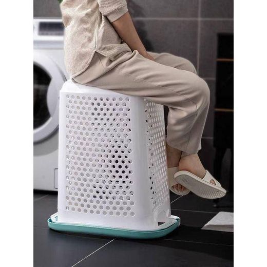 Generic Washing basket with wheels and a large handle - image 4