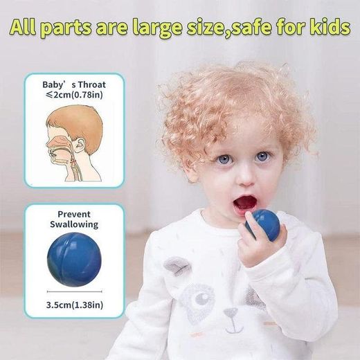 Generic Balls and Rods Set - 64 PCS Educational STEM Toy - image 3