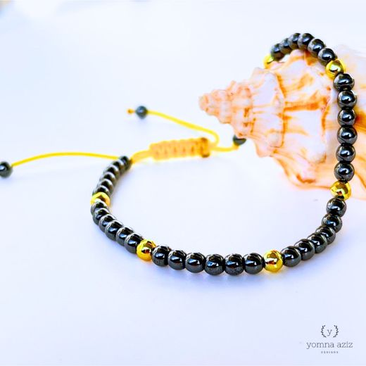 Generic Hematite Gemstone Bracelet for Men and Women - image 2