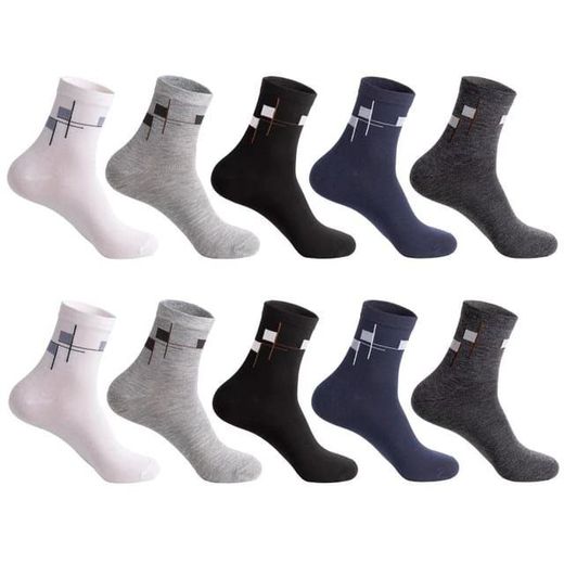 ABA.EG Bundle OF (5) Square New Men Socks
