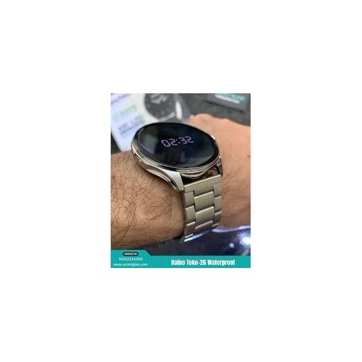 HAINOTEKO Haino Teko 26 Waterproof Smart Watch with AMOLED Display, 3 Interchangeable Straps, Voice Assistant, Charging Cable, Designed for Men Black - image 2