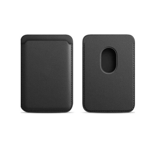 Generic Magnetic Card Holder with MagSafe - for iPhone 16/16 Pro Max/ 16 Plus / 16 /15 Pro Max/15 Plus/15 Pro/15, iPhone 14 Pro Max/14 Plus/14 Pro/14, iPhone 13 Pro Max/13 Pro/13, iPhone 12 Pro Max/12 Pro/12 Black