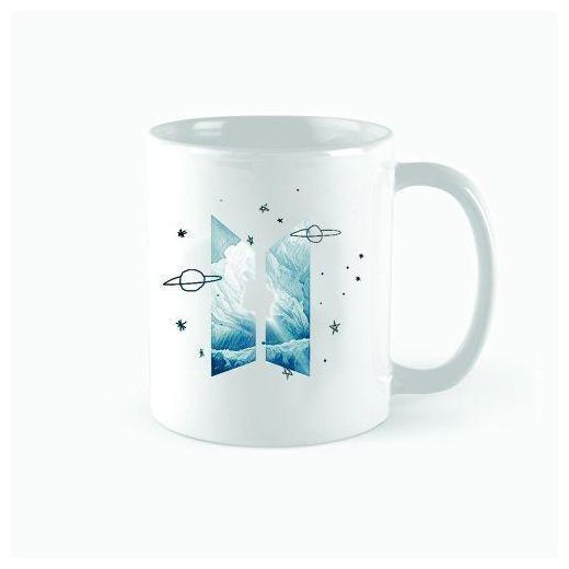 BTS Logo  Mug - Black&White
