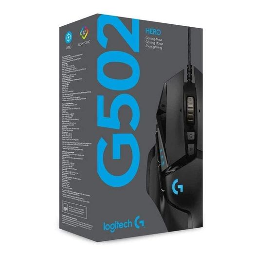 Logitech لوجيتك ماوس سلكي G502 HERO للألعاب موديل EWR2-910-005471 - image 3