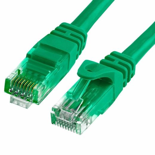 PROLINK PL-PC-U6-3GN UNSHIELDED CAT6 PATCH CORD W/ T568B WIRING, 3M, LSZH Green