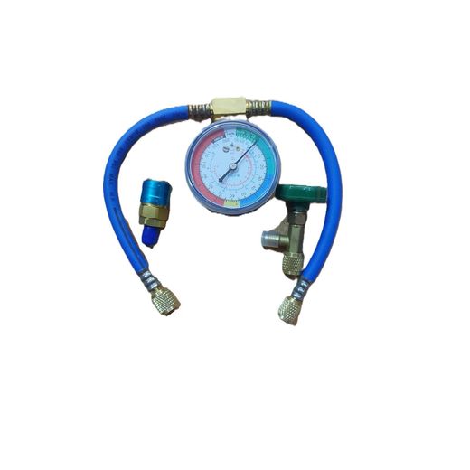 Durmiri A/C charging hose with gauge 