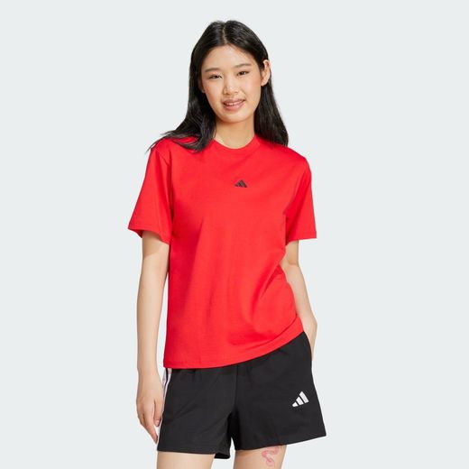 ADIDAS Essentials Small Logo Cotton Tee JC5946