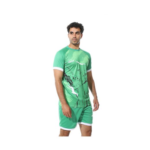 CURVA Khrabeesh 25 Elite Football Kit - Green - image 3
