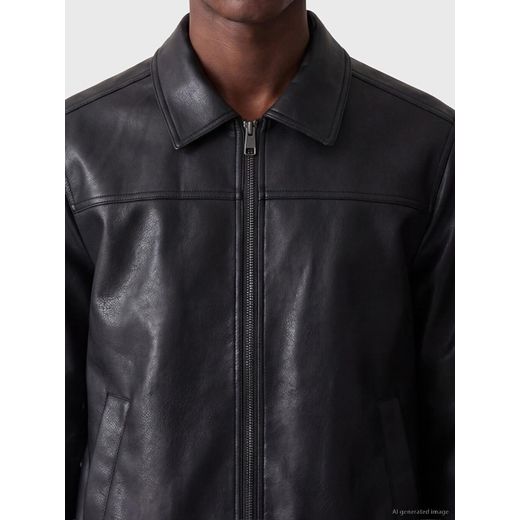 LC Waikiki Regular Fit Men's Faux Leather Jacket - image 3