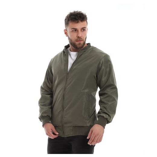 SQAP Waterproof Zipper Full Sleeves Jacket - Oily - image 2