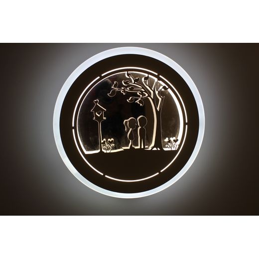 Eltahhan LED Wall Lamp Two LED Strip White And Warm Colors