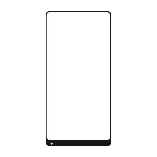 Generic عدسة زجاجية خارجية أمامية مع لاصق شفاف OCA لجهاز Xiaomi Mi Mix 2S (أسود) - image 3