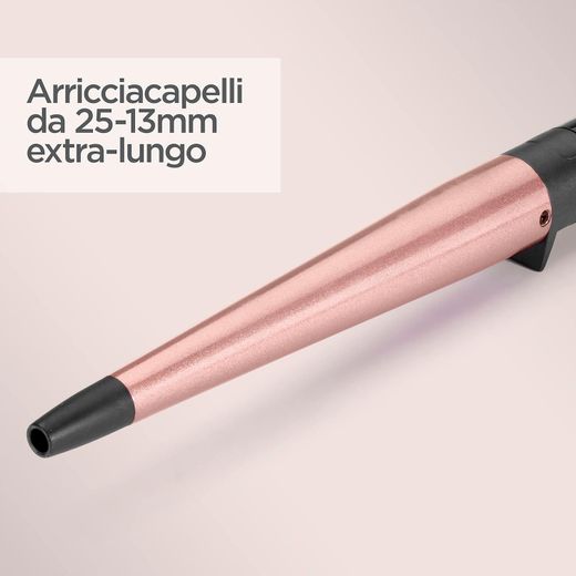 Babyliss 6 in 1 Curling Iron, Curling Wand Set, Instant Heat Up Hair Curler with 6 Interchangeable Ceramic Barrels (0.35'' to 1.25'') and 2 Temperature Adjustments - image 3