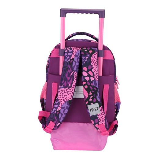 Must School Trolley Bag Elementary Heart Print 3 Compartments - image 2