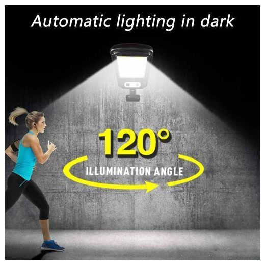 Generic Lamp Power Solar Waterproof With Sensor Motion With Remote Control - image 2