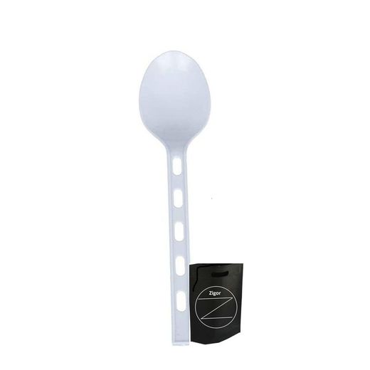 Generic ic Spoons 100 Pieces - Small White + Zigor Special Bag - image 2