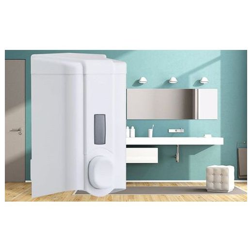 vialli Liquid Soap Dispenser - 500ml - 3 Pcs - White - image 2