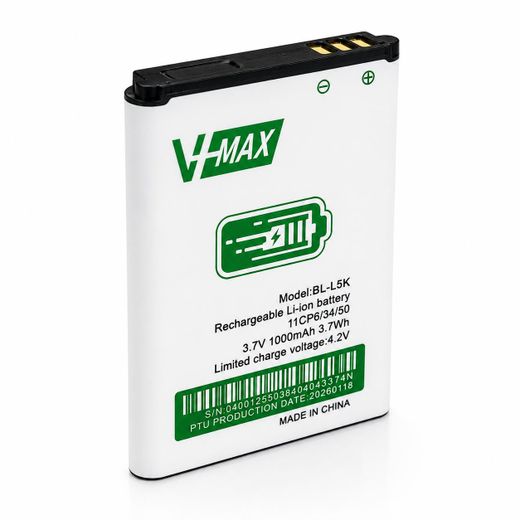 Generic V-MAX BL-L5K Rechargeable Li-ion Battery 3.7V 1000mAh - image 2