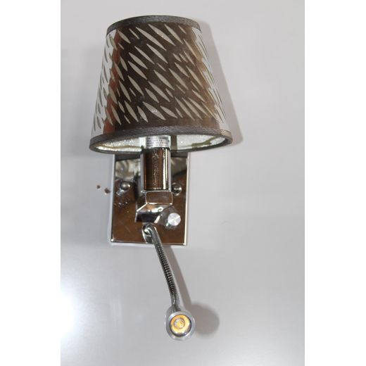 Eltahhan Wall Lamp 2 Lights Chapeau Light Works With Dimmer To Adjust And Control Light Level And LED Flexible Arm Moves 360 Degree - image 3