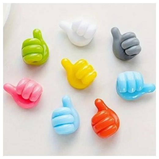 Generic Silicone Thumb Wall Hook, 10pcs.