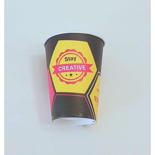 Generic Disposable cups size 12 with covers - image 2