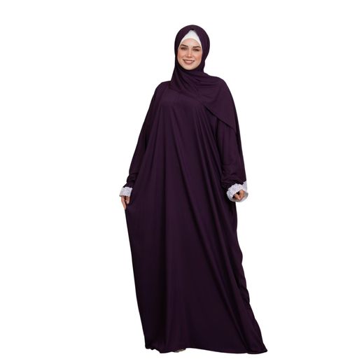 BAHGA FASHiON Isdal fayroza - Dantil - Free size - Viscose - purple - image 2