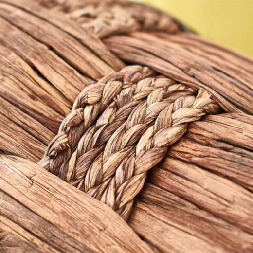 Generic Woven Wicker Waste Basket - Unique Handcrafted Design With Washable Fabric Liner - image 3