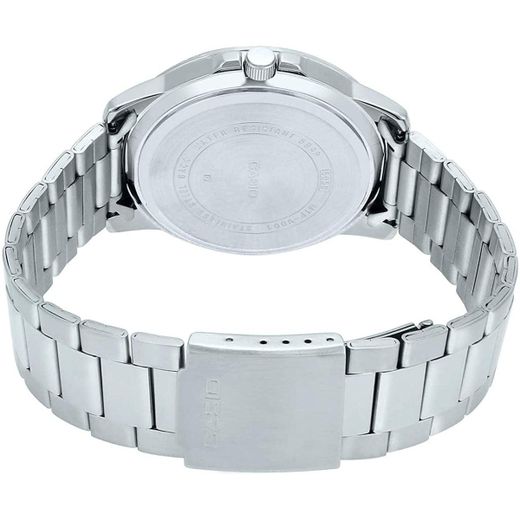 Casio Men's Black Dial Stainless Steel Band Watch - MTP-VD01D-1EVUDF - image 2