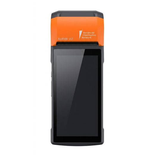Sunmi V2 POS Terminal with Receipt Printer, Speaker, Camera and Barcode Scanner All in One Handheld PDA Printer, Android 7.1 System, Support 4G, WiFi and Bluetooth - T5930 - Black - image 3