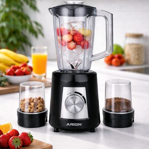 Arion  Blender 900W with 1.6L Unbreakable Jar & Dual Grinder - image 2