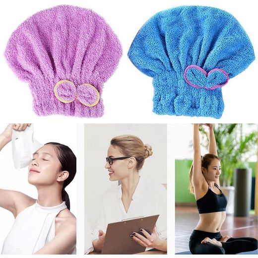 Generic Cute Bow Microfiber Hair Drying Cap – Striped Bonnet Designed for Fast Absorption, Oil & Cream Hair Treatments, Deep Nourishing Masks & Everyday Heatless Hair Care
