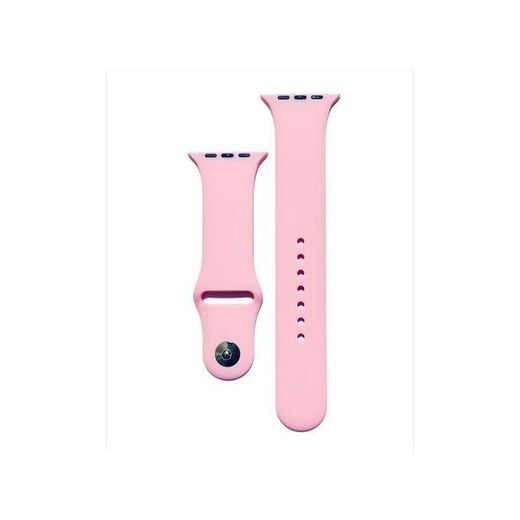 Generic Band For Apple Watch Series 8 Ultra - Band 49MM Soft Durable Silicone Material - Pink - image 2