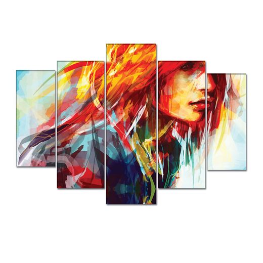 Generic Wall Tableau - 130 Cm - 5 Pcs