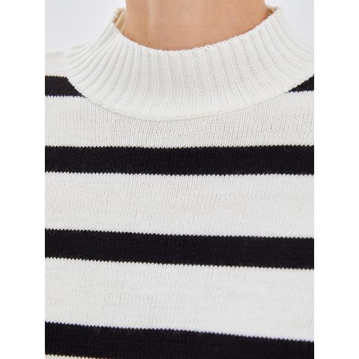 LC Waikiki Crew Neck Striped Women's Knitwear Tunic - image 3