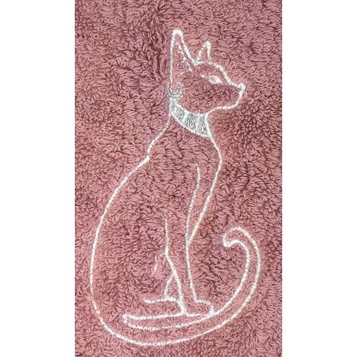 nileloom Great Nile Collection Towel - Bastet, 100% Cotton, 700 GSM Luxury, Microwave Spa-Ready, Double-Stitched, Eco-Friendly, Ultra-soft, 80X50 cm - image 3