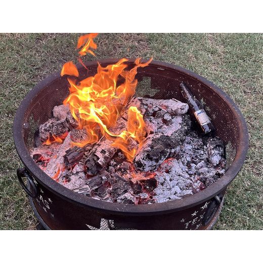 Generic حطب التدخين من مسكيت من شركة Burns Fire - قطع خشب طبيعية 100% للطهي و التخييم و المدخنين و الشواء و أفران البيتزا و المواقد و حفرة النار و المدافئ و الشوي - 10 رطل - image 2