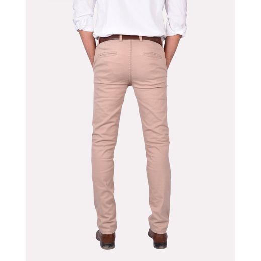 Jupiter Slim Gaberdine Pants - Beige - image 3