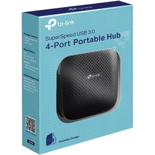 TP-Link شاحن يو اس بي 4 منافذ من تي لينك - UH400، usb3.0، أسود - image 4