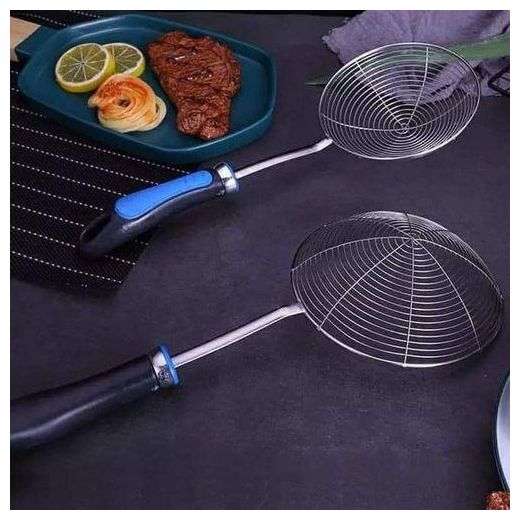 Generic Deep Fry Strainer Set - 3 Pcs - 14 - 16 - 18 CM - image 2