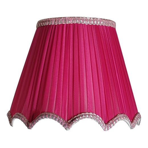 Generic Plissé Chapeau Lampshade – Fuchsia Color, 45 cm from MoskyShop
