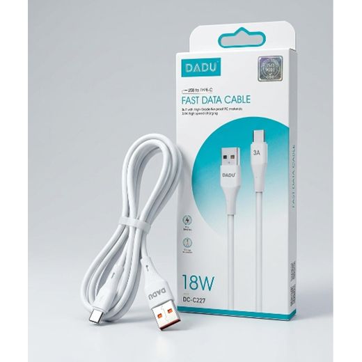 Dadu DC-C227 USB to Type-C Fast Charging Cable – 18W – 3A – Data Transfer – Durable Design - image 3