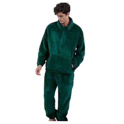 Fur Pajama Suitable For Warmth, Green Color