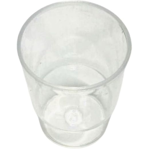 Generic Transparent plastic cup for a toothbrush holder, for the bathroom and home, shatter-resistant - image 2