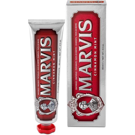 Marvis  Cinnamon Mint Toothpaste, 85 ml, Sensational Flavoured Toothpaste Helps Remove Plaque & Promote Healthy Gums with Long-Lasting Freshness - image 2