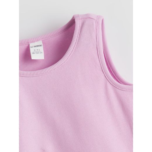 LC Waikiki Crew Neck Plain Girl's Tank Top - image 2